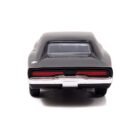 Miniatura coche negro mate Dodge Charger 1970 de la película Fast & Furious a escala 1/32 Jada