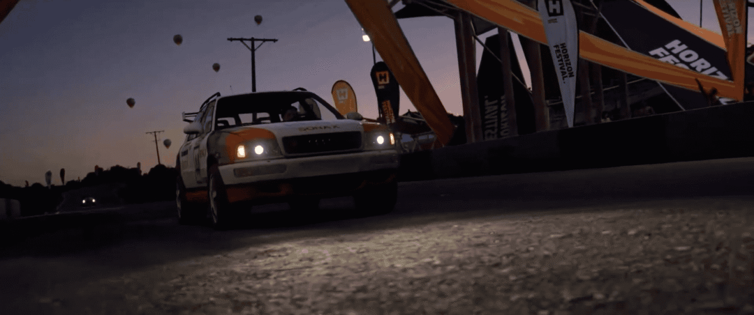 Coche carreras Audi Avant RS2 del videojuego Forza