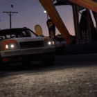 Coche carreras Audi Avant RS2 del videojuego Forza