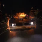 Coche Dodge Charger de la película Ghost Rider
