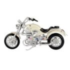 Miniatura moto beige BMW R1200C de la película El mañana nunca muere de James Bond 007 a escala 1/18 MotorMax