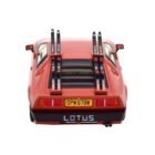Miniatura coche rojo con portaesquís Lotus Esprit Turbo conducido por James Bond 007 en la película Solo para sus ojos (For Your Eyes Only, 1981) a escala 1/18 KK Scale