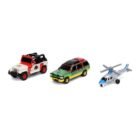Miniatura pack coches a escala de la película Jurassic Park Jada