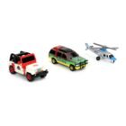 Miniatura pack coches a escala de la película Jurassic Park Jada
