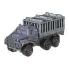 Miniatura coche camión todoterreno jaula de la película Jurassic World: El reino caído a escala 1/64 Matchbox