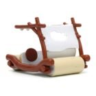 Miniatura coche Troncomóvil de la serie los Picapiedra a escala 1/32 Jada Toys