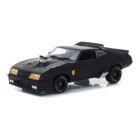 Miniatura coche Ford Falcon XB V8 1979 Interceptor negro de la película Mad Max a escala 1/18 Greenlight
