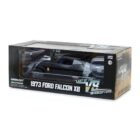 Miniatura coche Ford Falcon XB V8 1979 Interceptor negro de la película Mad Max a escala 1/18 Greenlight