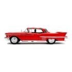 Miniatura coche rojo Cadillac 62 de la película Pesadilla en Elm Street con figura de Freddy Krueger a escala 1/24 Jada Toys