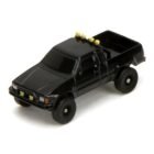 Miniatura coche camioneta negra Toyota Hilux SR5 a escala de la película Regreso al futuro Jada