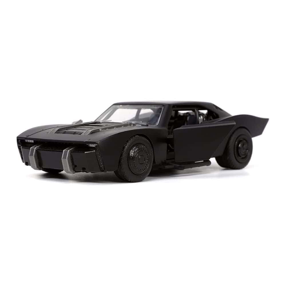 Miniatura coche negro Batmobile de la película The Batman a escala 1/32 Jada Toys