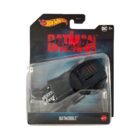 Miniatura coche negro Batmobile de la película The Batman a escala 1/50 Hot Wheels