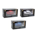 Miniatura pack coches Mini Cooper de la película The Italian Job (1969) a escala 1/43 Cararama