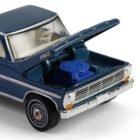 Miniatura coche Ford Thunderbird descapotable y camioneta Ford F-250 con remolque de la película Thelma & Louise a escala 1/64 Greenlight