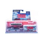 Miniatura coche Ford Thunderbird descapotable y camioneta Ford F-250 con remolque de la película Thelma & Louise a escala 1/64 Greenlight