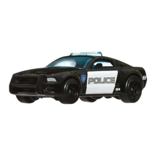 Miniatura coche de policía Barricade de la película Transformers a escala 1/64 Hot Wheels