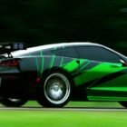 Coche verde y negro Crosshairs de la película Transformers