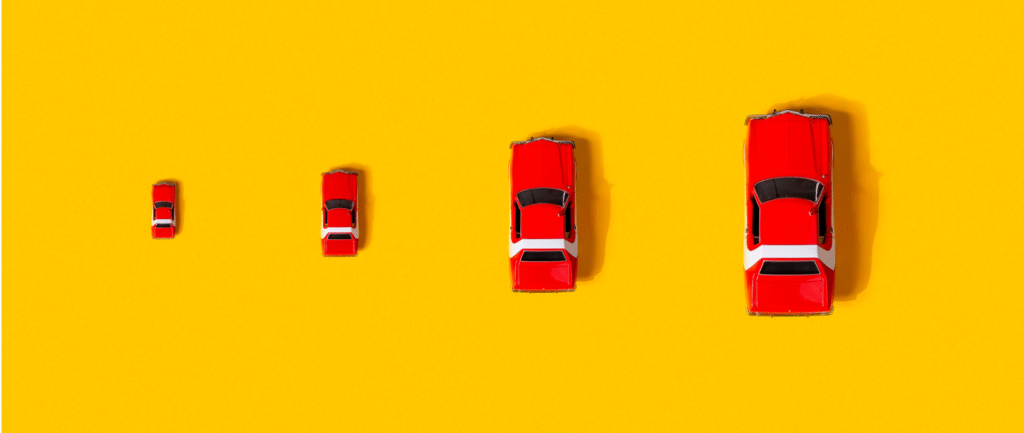 Guía de escalas de coches en miniatura