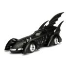 Miniatura coche negro Batmobile con figura de la película Batman Forever a escala 1/24 Jada