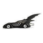 Miniatura coche negro Batmobile con figura de la película Batman Forever a escala 1/24 Jada