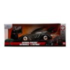 Miniatura coche negro Batmobile con figura de la película Batman Forever a escala 1/24 Jada