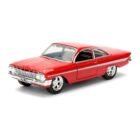 Miniatura coche rojo Chevrolet Impala de la película Fast & Furious 8 a escala 1/32 Jada