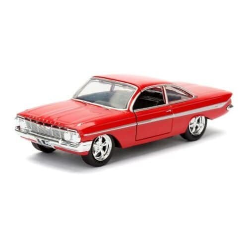 Miniatura coche rojo Chevrolet Impala de la película Fast & Furious 8 a escala 1/32 Jada