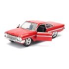 Miniatura coche rojo Chevrolet Impala de la película Fast & Furious 8 a escala 1/32 Jada