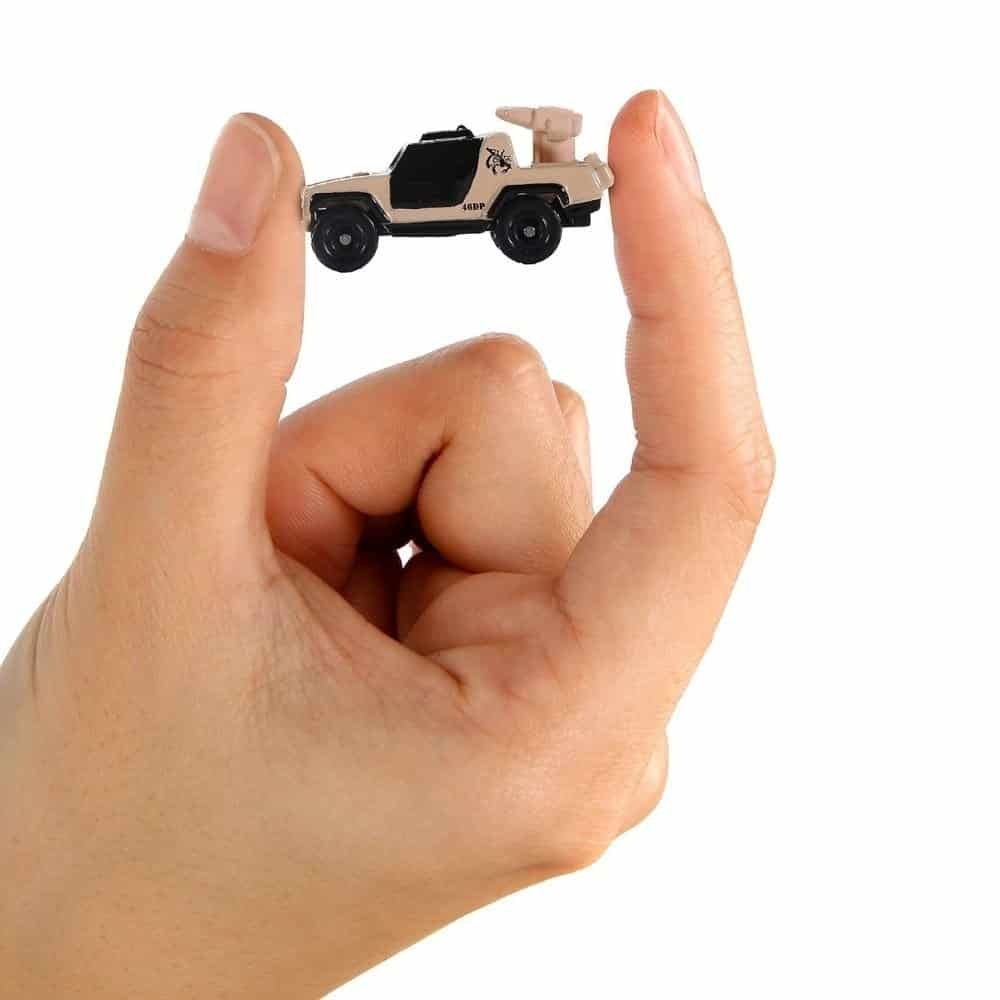 Miniatura pack nano coches a escala de la serie GI Joe Jada