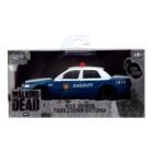Miniatura coche de policía Ford Crown Victoria de Rick en la serie The Walking Dead a escala 1/32 Jada