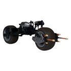 Miniatura Batpod El caballero oscuro con figura Batman a escala 1/10 McFarlane Toys