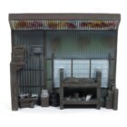 Miniatura diorama de garaje Darnell's a escala 1/64 Johnny Lightning