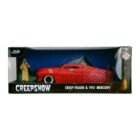 Miniatura coche Creepshow Mercury rojo con figura de The Creep a escala 1/24 Jada Toys