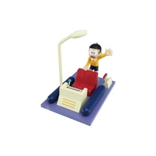 Maqueta Doraemon Máquina del tiempo con figura Nobita a escala Bandai