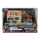 Miniatura nanoescenario Fast & Furious casa Dom diorama con coches a escala Jada