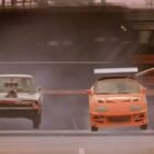 Fast & Furious escena tren con coches