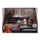 Miniatura nanoescenario Fast & Furious escena tren con coches a escala Jada