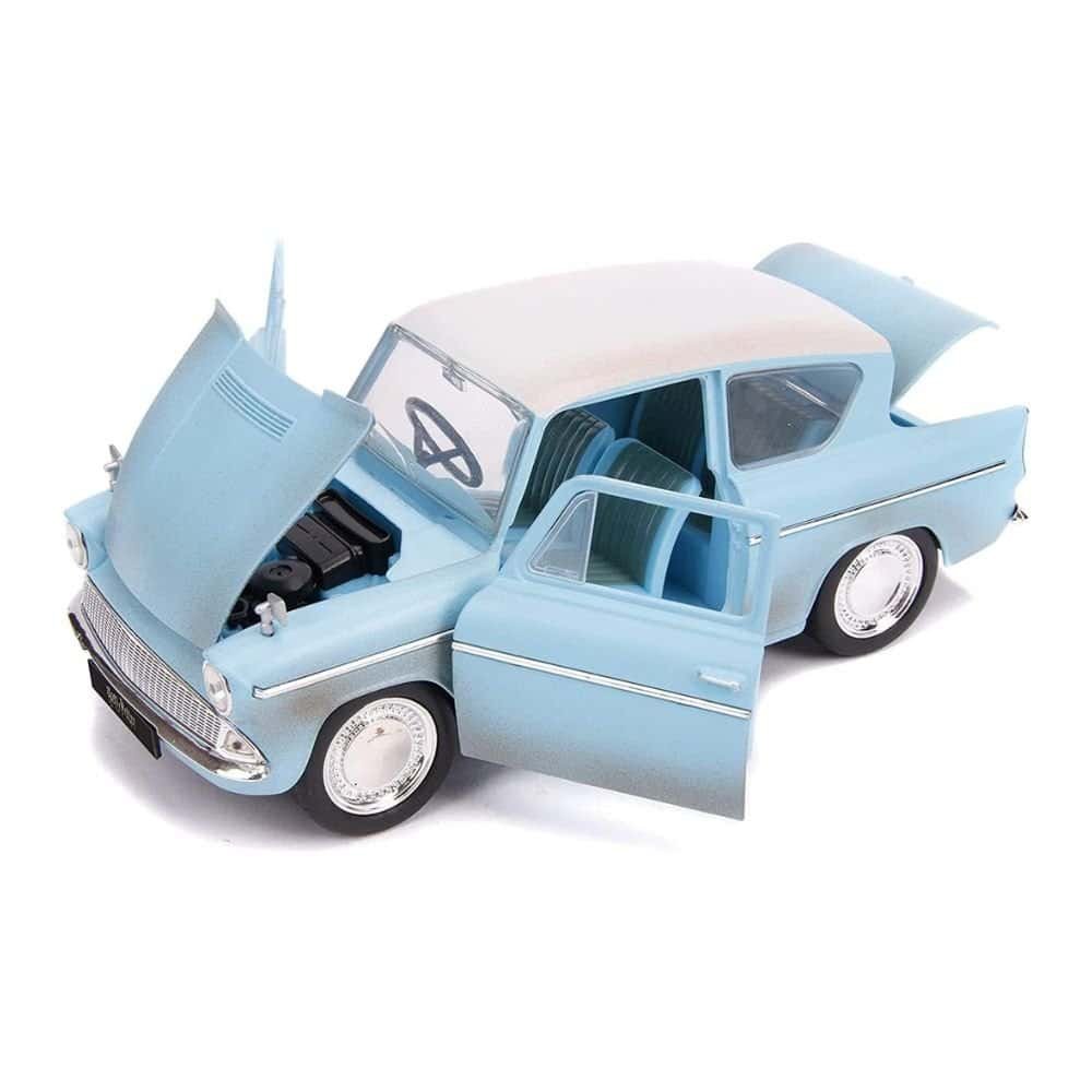 Miniatura coche Harry Potter Ford Anglia a escala 1/24 Jada Toys