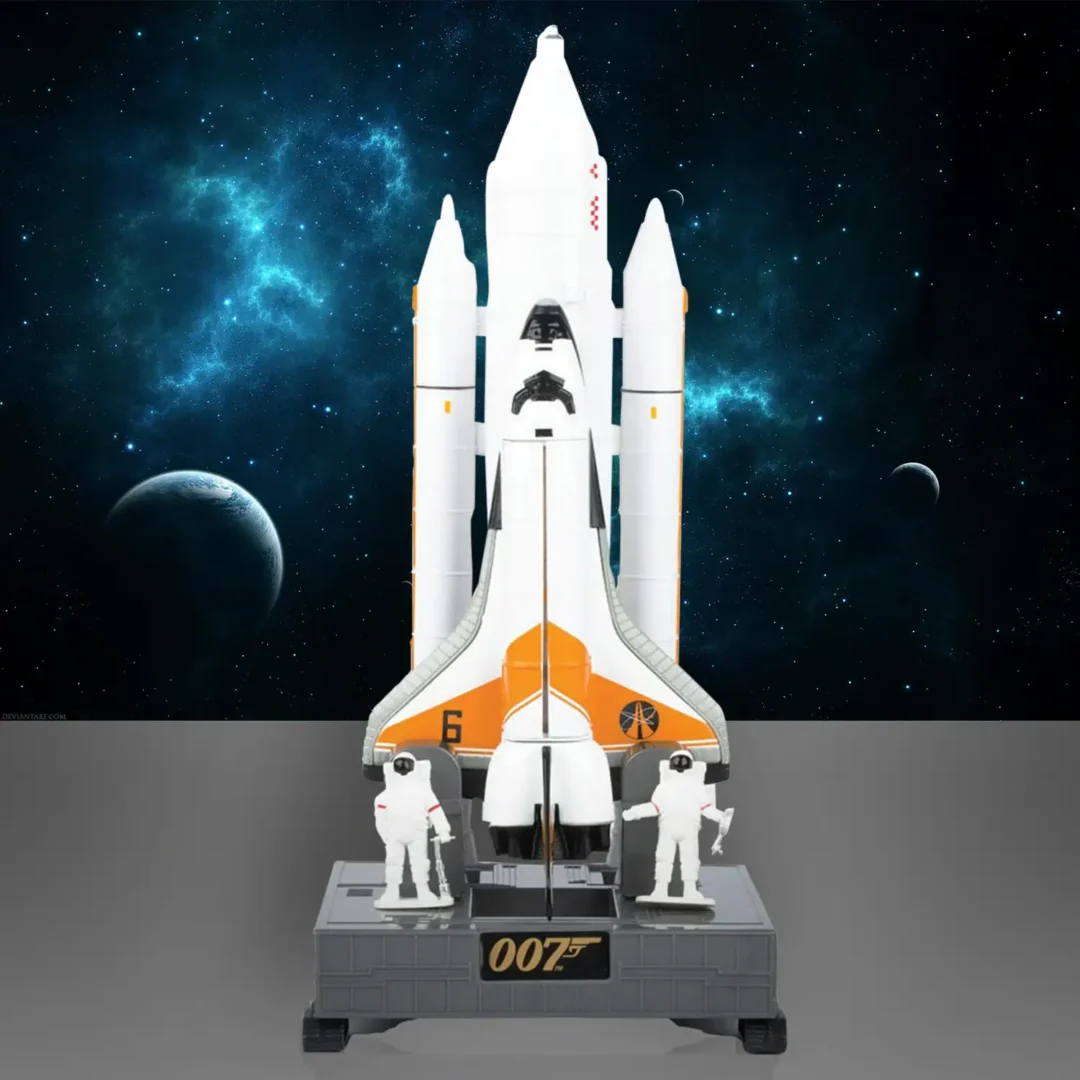 Miniatura James Bond Moonraker Diorama transbordador espacial con figuras a escala 1/36 de MotorMax