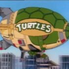 Turtle Blimp dirigible Las Tortugas Ninja