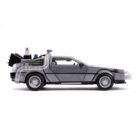 Miniatura Regreso al futuro 2 DeLorean d coche a escala 1/24 Jada