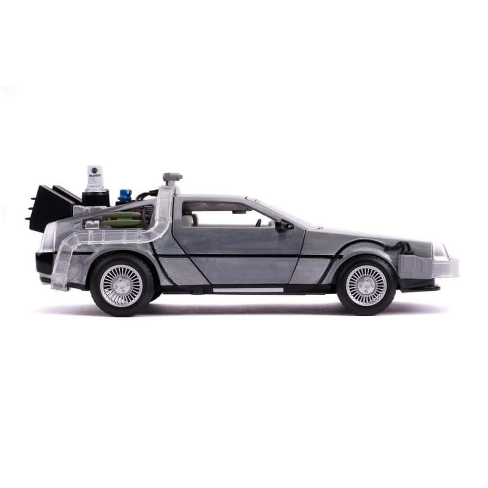Miniatura Regreso al futuro 2 DeLorean d coche a escala 1/24 Jada