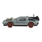 Miniatura coche DeLorean Regreso al futuro 3 a escala 1/64 Hot Wheels