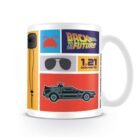 Taza Regreso al futuro DeLorean Pyramid