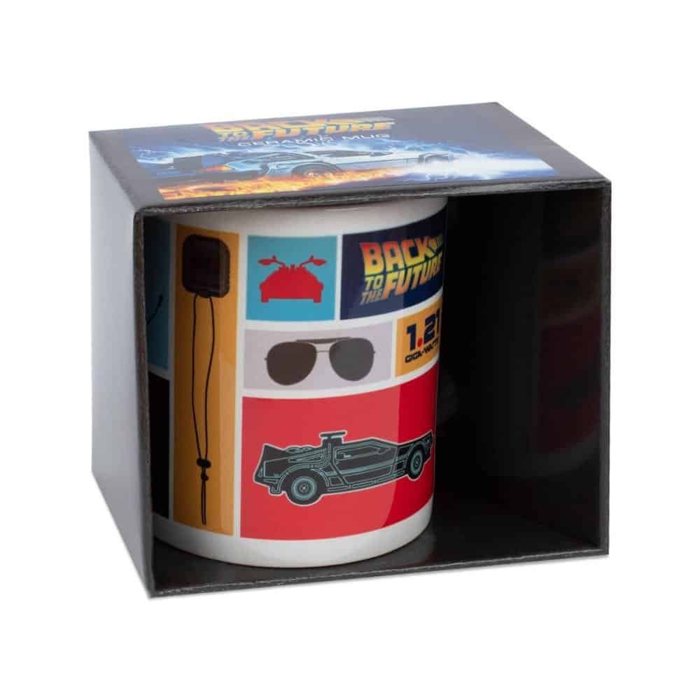 Taza Regreso al futuro DeLorean Pyramid