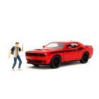 Miniatura coche The Walking Dead Dodge Challenger con figura Glenn a escala 1/24 Jada