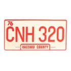 Matrícula Dukes of Hazzard General Lee a escala 1/1