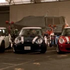 Coches Mini Cooper en la película The Italian Job 2003