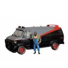 Figura de M.A. Barracus de la serie El Equipo A interpretado por Mr. T pintada a mano con GMC Vandura a escala 1/24 de la marca T9