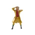 Figura de Doc Brown en Regreso al Futuro 2 interpretado por Christopher Lloyd con ropa del futuro 2015 pintada a mano escala 1/24 de T9